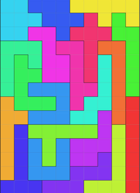 Hemptomino Puzzle