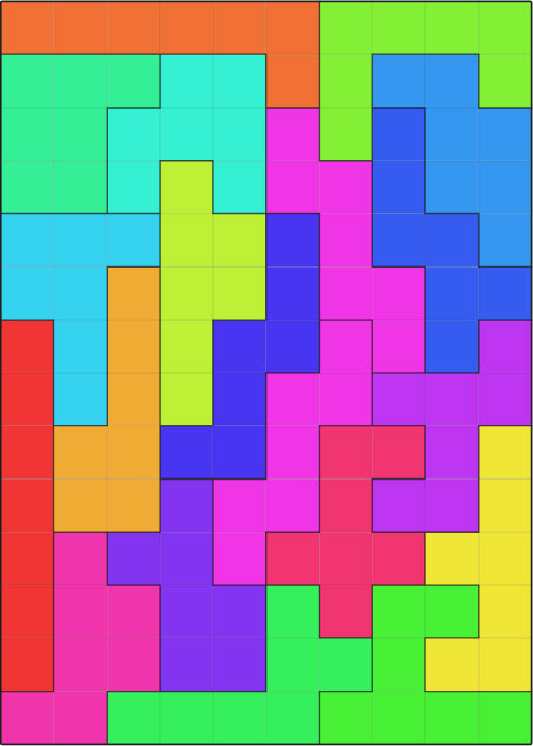 Dayly Heptomino Puzzle