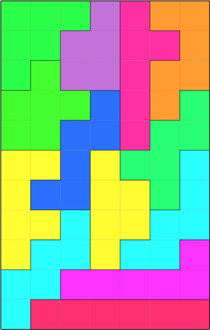 Printable Hexomino Intruder Puzzle Pack – 10 Puzzles
