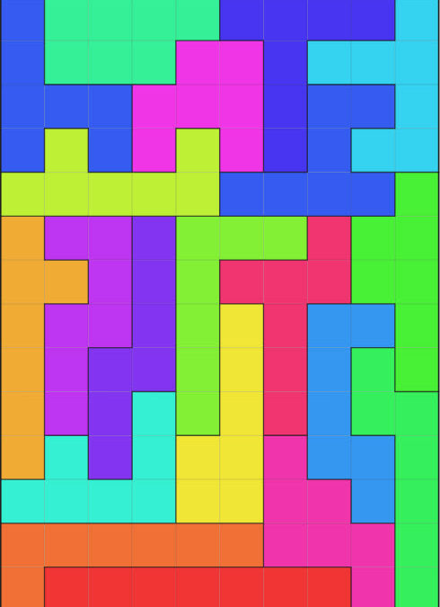 Weekly Heptomino Puzzle Set